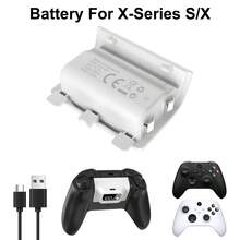 Xb Ox Series X/S Digital Battery Pack For Controller - 1200mAh, 40-Hour Battery Life, LED Display Showing Precise 1% Battery Level. Not Compatible With Xbox One Controllers. - View 1