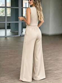 Women Suit Sets - White - View 4