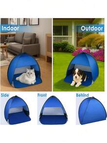 Mini Pop-Up Beach Sun Shelter Tent, Lightweight UV Protection Windproof Sandproof Quick-Open Tent With Storage Bag, Suitable For Pet Shade, Office, Phone Use Shade, Beach Seaside Outdoor Vacation Portable Sunshade Canopy - Multiple Specifications - View 7