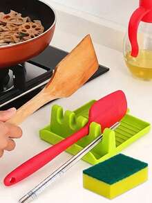 Heat Resistant Mat Non Slip Pot Holder For Counter Spoon Rest Pads Back To School Dorm Apartment Kitchen Bathroom Fall Living Room Home Decor Wedding Birthday Party Baking Camping Table Vanity Organizer Accessories - Multicolor - View 7
