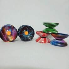 1pc-Alloy Metal Beginner Yoyo, Shiny Colorful String‑Operated Yo‑Yo Toy, Stable Spinning Performance, Collectible Play Gift For Youth - Multicolor - View 8