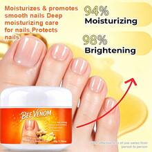 Krim Perbaikan Kuku Racun Lebah 50g, Menggunakan Formula Madu, Menguatkan Kuku Rapuh, Memperbaiki Kulit Kasar di Tepi Kuku, Menghaluskan Permukaan Kuku, Untuk Perawatan Kuku Sehari-hari - 1PC - View 6