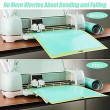 1PC Long /Short Extension Tray Compatible With Maker 3 And Maker;Extension Tray Compatible With Explore Air 2 & Explore 3;Plastic Tray Extender Holder ;Cutting Mat Support Artworks, Crafts Tool Supplies - A - View 6