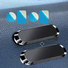 1pc Metal Magnetic Car Phone Holder, Portable Adhesive Phone Mount For Dashboard Navigation - Multicolor - View 20