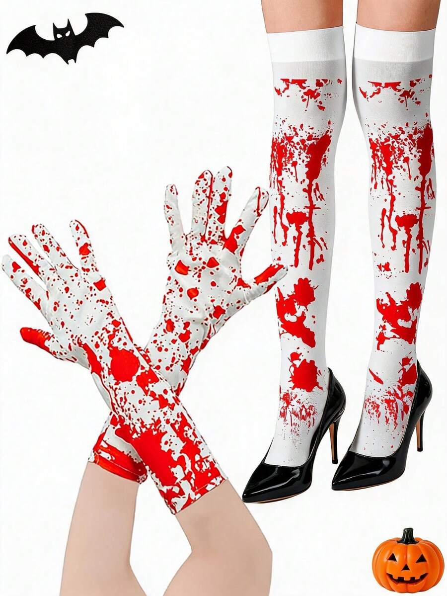 Halloween Costume Accessories Set, Perfect Gift For Friends - Multicolor - View 1