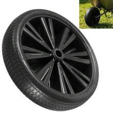 Universal 14" Black Wheelbarrow Wheel Heavy Duty Puncture Proof Wheel - UK-c399901 - View 8