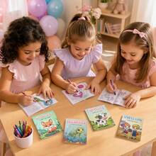 1/6/10/20pcs Mini Coloring Books For Kids Ages 4-8, Cute Toddler Coloring Book Set With Simple Designs, Fun Educational Activity Books For Boys & Girls, Travel Toys, Party Favors, Birthday Gifts - Multicolor - View 3