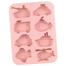 Creative Transportation Vehicle Shaped Silicone Soap Mold, Mini Soap Mold, Reusable, Easy Demolding, Suitable For Holiday Cottage Decoration, Fun Decorative Accessory, DIY Handmade Home Display Craft Mold - A - View 7