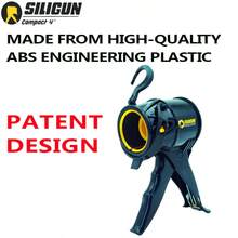 Ultra Short Caulking Gun Mini Portable Small Space Glue Gun Automatic Cut-Off Anti-Drip - A - View 4