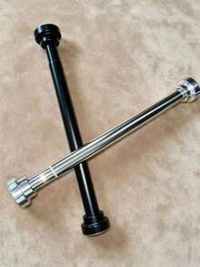 1pc Extra Long Stainless Steel Telescopic Shower Curtain Rod, Curtain Rod, Door Curtain Rod, Closet Rod, Tension Rod, Clothes Hanging Rod, Pull Curtain Rod, Window Curtain Rod, Closet Hanging Rod, Extendable Rod, Laundry Drying Rod, Hanging Rod Bracket, Kitchen Utensil Storage Rod, Black Room Divider, Spring Curtain Rod, Spring Shower Curtain Rod, No Drilling Required, Adjustable Bathroom Partition Spring Rod - A-11 - View 3