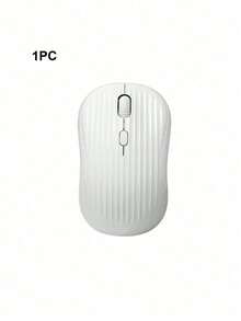 Dual Mode 2.4G Bluetooth Rechargeable Wireless Silent Mouse, Ergonomic Striped Texture USB-C Mice, 3 Level Adjustable DPI Portable Office Computer Mouse For Laptop PC Apple Travel - View 8