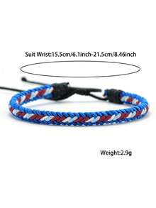 diffone Fashion Handmade Braided Rope Bracelet Minimalist Adjustable Bracelet For Men Armband Jewelry - Men's Woven Bracelet - View 1