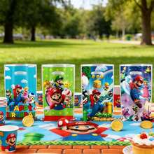 Hasbro 10pcs Mario Cartoon Super Mario Theme Party Decorations Disposable PE Gift Bags Candy Return Gift Bags - Style Random - View 8