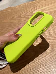Liquid Silicone 3-Layer Full Coverage Soft Rubber Phone Case Compatible With Iphone 18 Pro Max 18 Pro 17 Pro 17 Pro Max 17, Fresh Summer Color, Shockproof Scratch-Resistant Microfiber Lining Protective Shell, Compatible With IPhone 13 11 16 Pro Max 15 14 Plus 12 Mini XS Max 7 8 Plus - Fluorescent Green - View 7