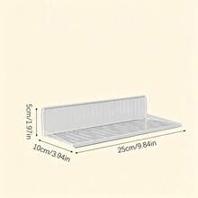 1/2 buah Rak Penyimpanan Kosmetik Modular yang Dapat Dilepas, Organizer Makeup Meja Multi-Lapisan Transparan, Rak yang Dapat Diatur untuk Lipstik, Perhiasan & Produk Perawatan Kulit, Penyimpanan Aksesori Kecantikan Hemat Ruang untuk Meja Rias - MultiWarna - View 22