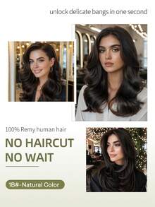 DNE HAIR 4Pcs Straight Clip In Human Hair Extensions 8 Clips Double Weft Invisible Design 1B Natural Color Real Human Hair 12-18 Inch Long Lasting & Anti-Shedding,Soft Thick Texture, Suitable For Full Head Wear, Daily Wear, Holiday Cosplay & Seasonal Matching - S1B - View 6