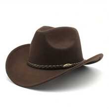 Costume Hats - Coffee Brown - View 3