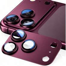 2 Packs Camera Lens Protector Compatible With Iphone 18 Pro /18 Pro Max, 9H Tempered Glass Camera Screen Protector, HD Clear, Scratch Resistant, Anti-Fingerprint, Case Friendly, Full Lens Coverage - Cherry Red - View 6