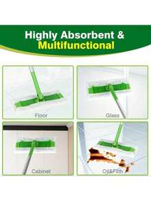 1pc Disposable Dry Mopping Paper - Electrostatic Dust Mop Replacement, Thickened Disposable Dusting Paper, Suitable For Vacuum Cleaner, Lint-Free Floor Dusting Pad - Multicolor - View 4