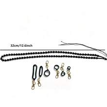 1pc Multicolor Lanyard Anti Loss Protective Strap With 6pcs Silicone Rings For Different Size Vape Device Does Not Contain Electronic Cigarettes - Multicolor - View 2