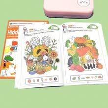 32 Pages Hidden Pictures Book, Find Hidden Objects & Matching Game, Attention & Concentration Training, Visual Perception, Preschool Activity - Multicolor - View 7