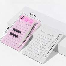 1pc Magnetic Eyelash Tray, Eyelash Tray, Lash Extension Tray, Lash Extension Tool, For Eyelash Extension - Multicolor - View 5