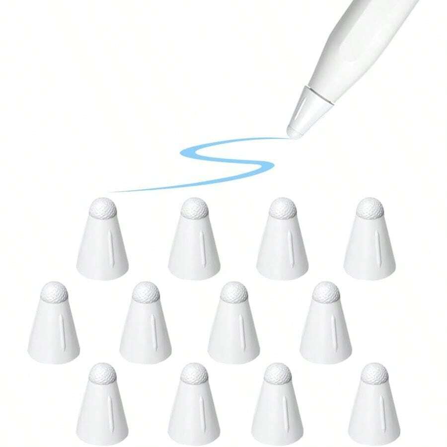 Applicable For Apple Pencil Stylus Tip Protector, Fiber Tip Protector, 1st And 2nd Generation Tip Protector. - Multicolor - View 1
