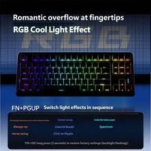 AULA New Mechanical Feel Wired Gaming Keyboard & Mouse Combo, RGB Backlit, PC Laptop Mac Compatible, Gasket Structure Computer Keyboard - View 3