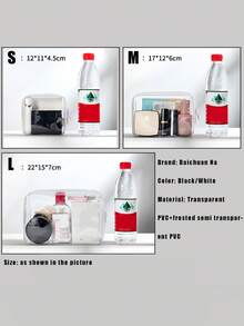 1 Doll Storage Bag (20cm X 10cm X 15cm) – High-Transparency Dust-Proof Bag For Outdoor Carrying Of Plush Toys,Makeup Organizer,Room Decor - View 11