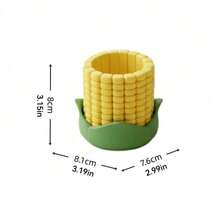 A Creative, Retractable Corn-Shaped Pen Holder: Combining Stationery Storage With Desktop Decor, It Is Perfect For Student Stationery Collections, Offers Simple Stress-Relief Functionality, And Makes An Ideal Christmas Or New Year Gift. - Sets - View 3