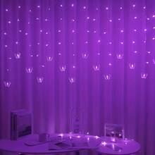 1PC LED Butterfly Curtain Light, Fairy Decoration Light, Suitable For Christmas, Bedroom, Living Room, Windows, Walls, 8 Lighting Modes, USB Power Supply, Romantic Atmosphere Decoration Light, Used For Indoor Home Decoration, Birthday Celebration - Butterfly Curtain Light - View 10