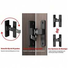 Deadbolts - Sliding Door and Window Latch Bolt Night-glow 90-degree Door Catch - View 4