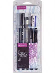 Tombow 56191 Advanced Lettering Set.Tools To Enhance Hand Lettering - Beginner Lettering Set - View 1