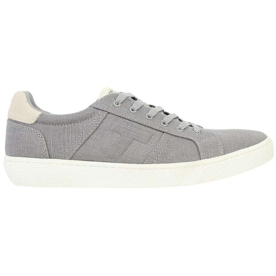 Toms Leandro Heritage Mens Grey Plimsolls - Grey - View 1