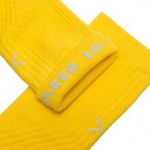 Under Armour UA Curry Series | Thickened Terry Cloth Shock-Absorbing High-Elastic Knitted Unisex Basketball Mid-Calf Professional Sports Socks - Yellow - View 6