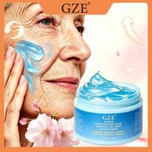 GZE Hydrating Sleeping Mask 100g, Masker Perawatan Kulit Ringan dan Melembapkan untuk Malam Hari, Menciptakan Kulit Lembut dan Bercahaya - 100 gram - View 3