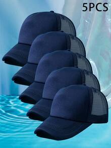 1pc Women's Dual-Color Mesh Breathable Baseball Cap - Multicolor - View 75