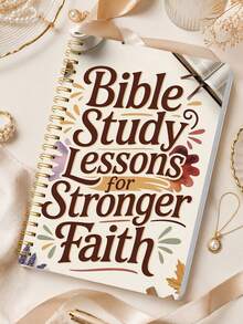 1pc Christian Sermon Notes Notebook, Bible Study Materials With Key Scriptures, Main Thoughts & Application Pages, Nurse Essentials For Church, Office Decor And Accessories, Halloween Notebook - Rectangle - View 6