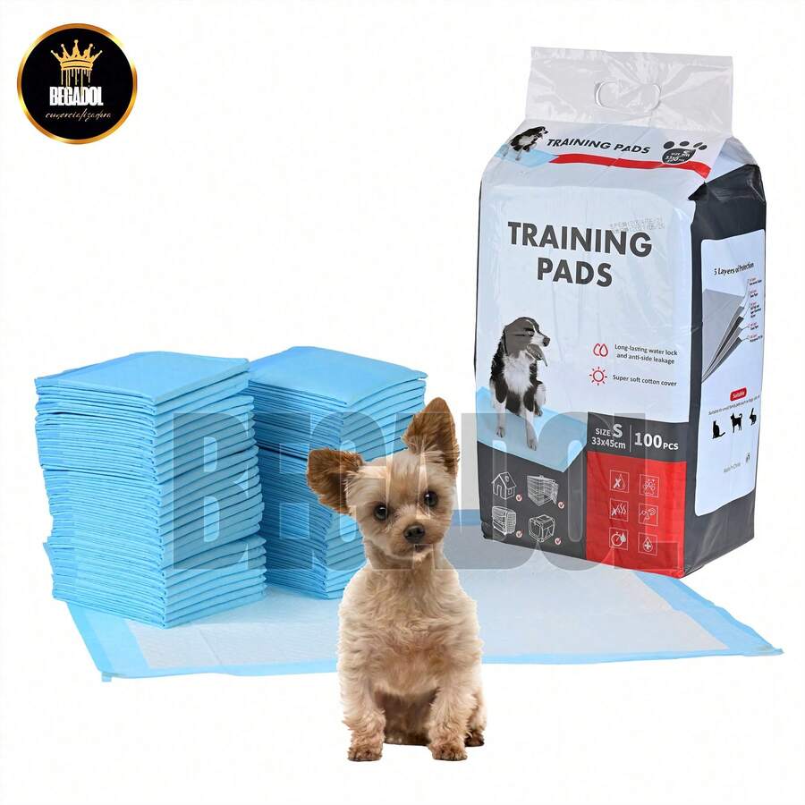 Pet Urine Pads/Diapers - Blue - View 1