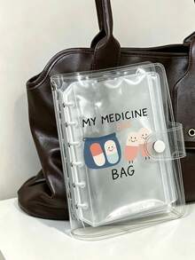 Visual Pill Organizer Set, 7-Day 2-Dose Large Capacity Pill Storage Box, 14 Colorful Compartments, Reusable Travel Medication Organizer, Suitable For Small Daily Items, Ideal For Health-Conscious And On-The-Go Users, Essential Medical Accessory, Back To School, Christmas, Student Essential - Multicolor - View 5