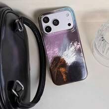 奢華豹紋貝殼紋理手機殼，相容 iPhone 18 Pro Max 17 Pro 17 Air 17 16 15 14 Plus 13 12 Pro Max 11，時尚防震後蓋 - 彩色 - 查看 3