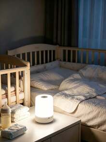 Touch Control Night Light, 3-Color Dimmable, Soft Warm Light, Independent Desktop Style, USB Powered, Modern Touch LED Bedside Lamp, Suitable For Baby Feeding, Bedroom Bedside, Dorm, Camping, Bedside Table Reading Night Light, Holiday Gift - Night Light - View 6