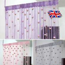 String Curtain Panels Door Fly Screen Room Divider Hanging Rose Flower Curtains - UK-l434001 - View 4