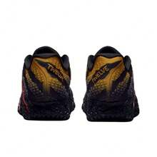 Nike * Jurassic Park Ja 3 Morant 3rd Gen Raptor EP Comfortable Fit Synthetic Leather Low-Top Basketball Shoes Men's Black Yellow Red - Black - View 5