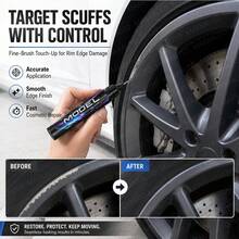 maxxauto Kit Perbaikan Goresan Velg Mobil untuk Y X/S Hitam Glossy/Hitam Matte/Abu-abu Gelap Gunmetal/Gunmetal/Perak Cat Touch-Up Penghilang Goresan dan Poles untuk Tesla ModelY Model3 - kapasitas - View 5