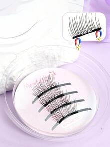 Magnetic Glue-Free Design, Quick Application, Comes With Storage Box, Easy For Beginners, Enlarges Eyes For A Lively Look - View 7