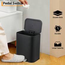 Trash Cans - Black - View 2
