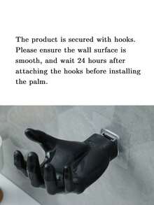 3/1pc Creative Hand-Shaped Wall Hook, No-Drill Adhesive Installation, Home Wall Key Hook, Jewelry Storage Rack, Soap Dish, Suitable For Bathroom, Bedroom, Anti-Mold Sink Storage Bathroom Accessories, Wall-Mounted Jewelry Storage Rack - Multicolor - View 11