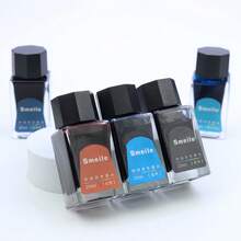 11-Colors Steel Pen Ink, Non-Carbon, Glass Bottle, 20ml, High-Quality, Quick-Drying, For Students And Adults - 20ml Glass Bottle Non-carbon Ink - View 4