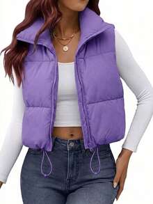 Impala Women Gilets - Lilac Purple - View 1